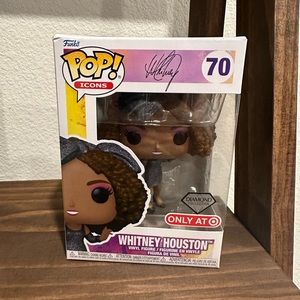 Funko Pop NWT WHITNEY HOUSTON Funko POP! Diamond Collection Target Exclusive